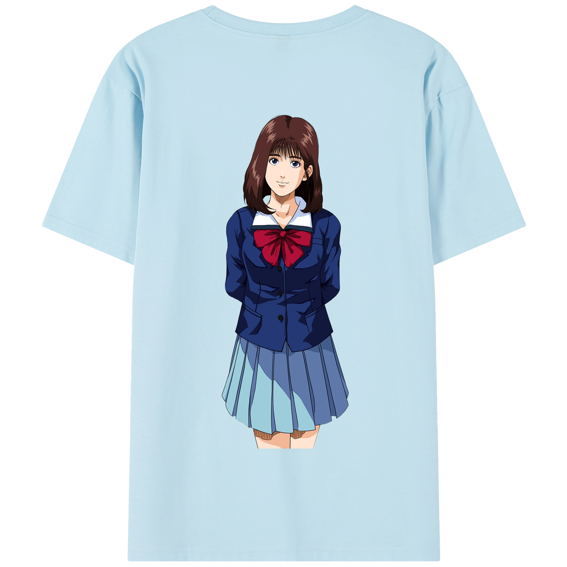 SLAM DUNK／スラムダンク 綿100％半袖Tシャツ（背面プリント）